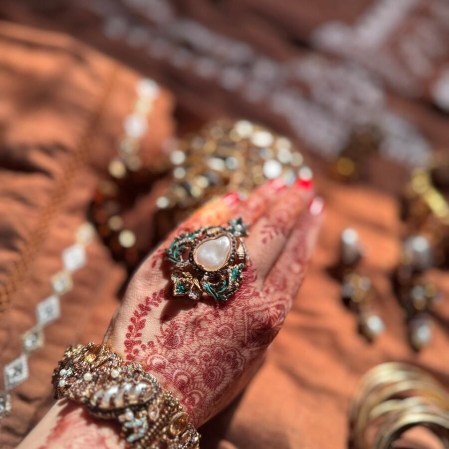 Mother of pearls rings