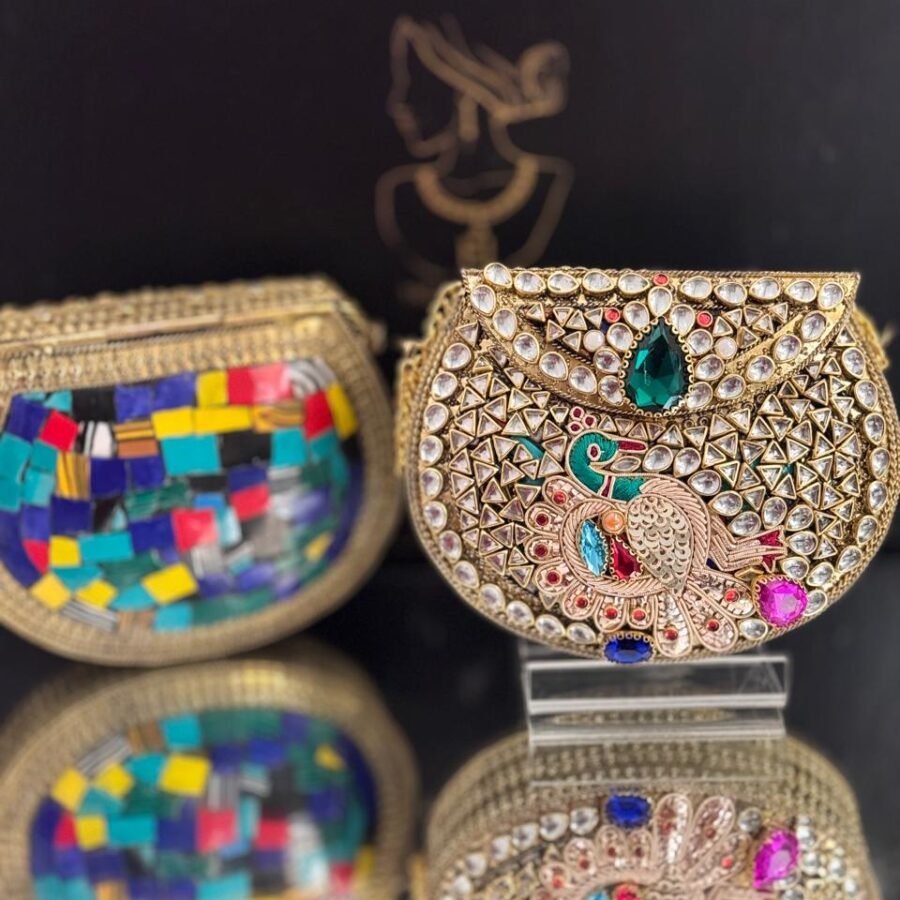 Peacock Multy Mini Clutch