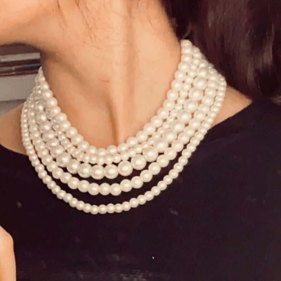 Signature 5-Layered Pearls Necklace
