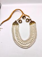 Signature 5-Layered Pearls Necklace - Image 4