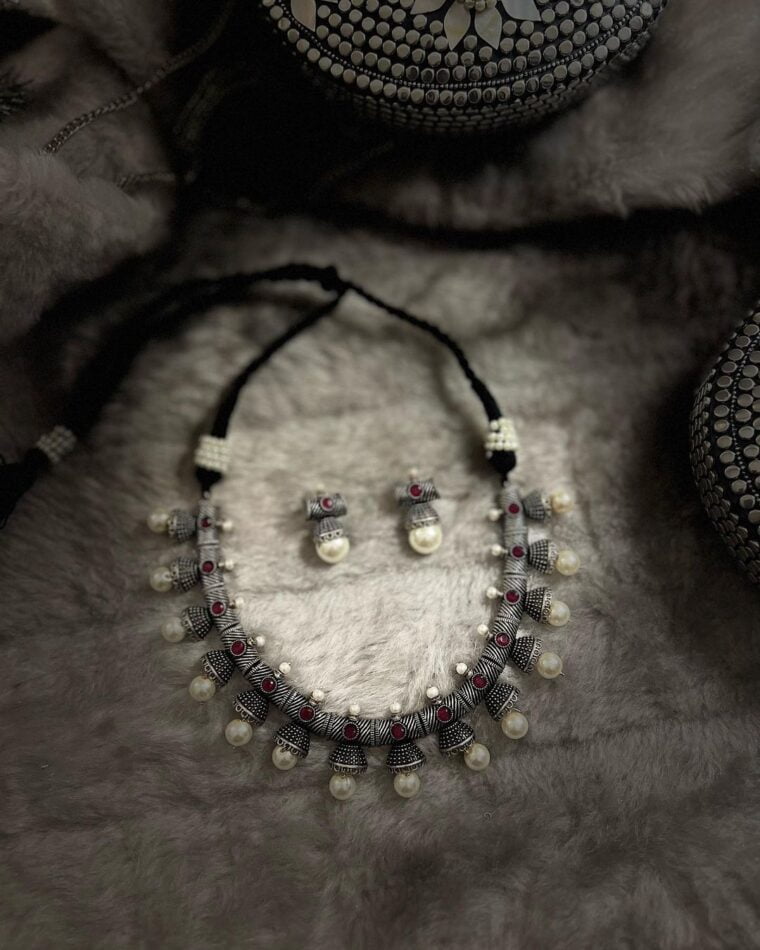 Oxidized German Silver - Image 2