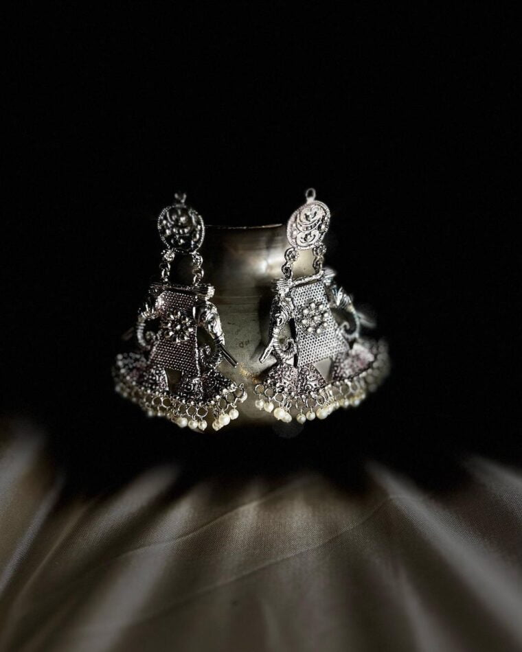 Elephant Themed Gorgeous Earrings - Image 1