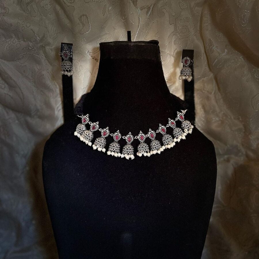 Oxidized German Silver