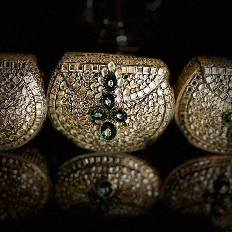 SIGNATURE 'mini ethnic' KUNDAN