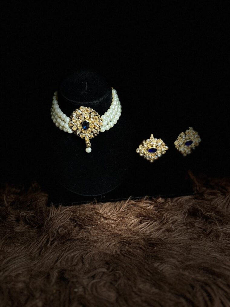 Pearls Choker Set - Image 7