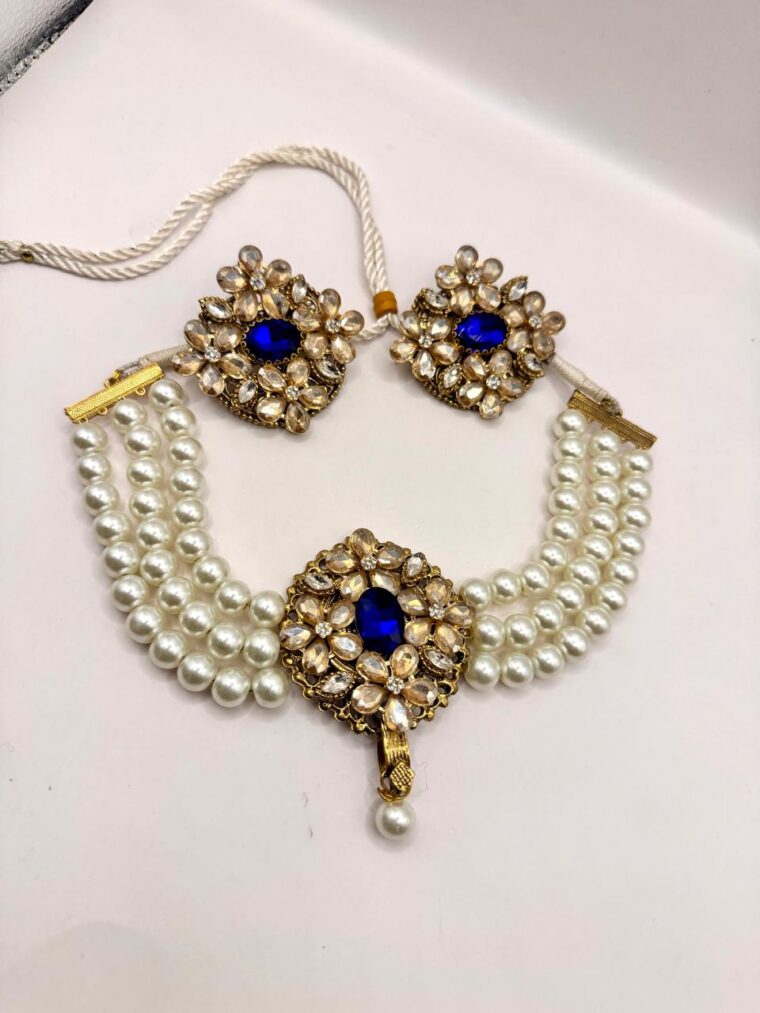 Pearls Choker Set - Image 14