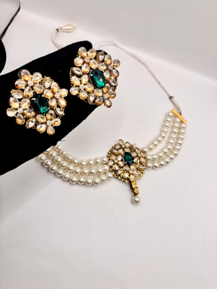 Pearls Choker Set - Image 15