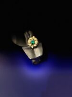 Royal drop necklace with earrings - Image 3
