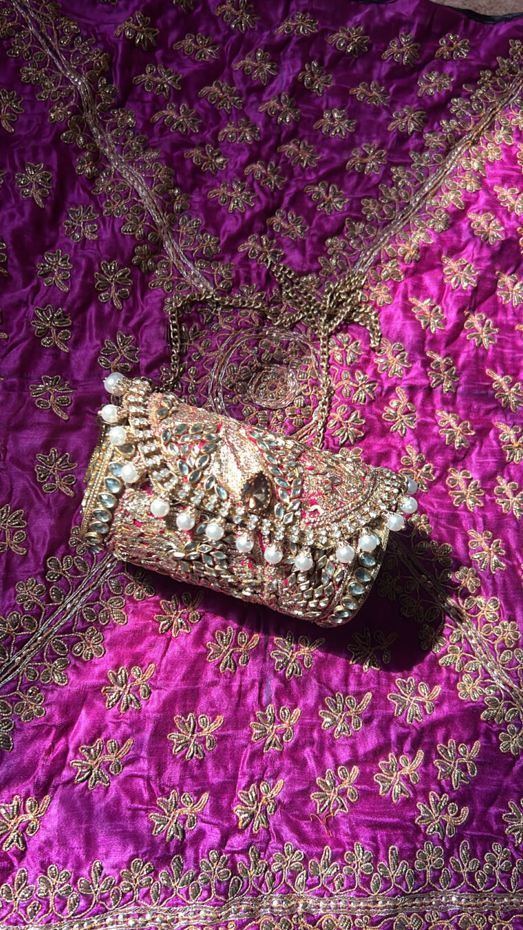 Bridal Dhol clutch - Image 1