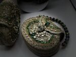 Heavy embellished bridal clutch - Image 2