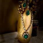 Royal drop necklace with earrings - Image 6