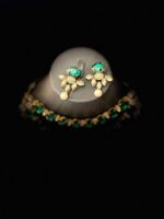 Gems drop necklace and earrings - Image 7
