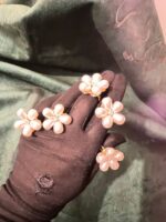 pearl flower ring - Image 2