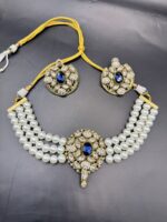 Pearls gemstone choker - Image 5