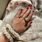 golden flower ring