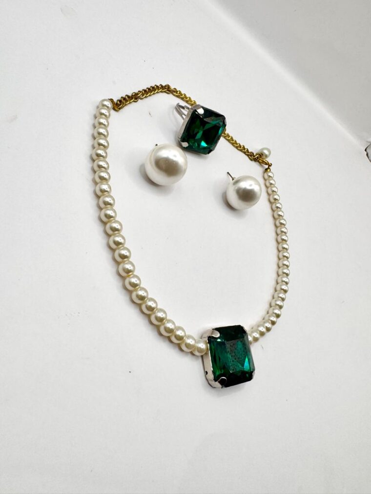 pearl gem choker - Image 3