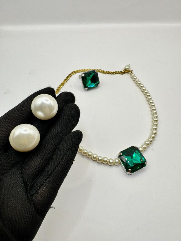 pearl gem choker - Image 4