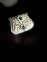 Silver Pearl Mini Clutch - Image 5