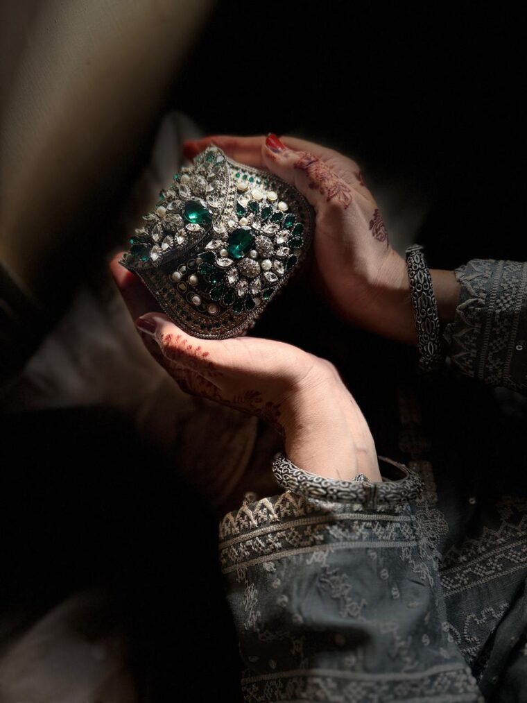 Silver Baby Clutch - Image 2