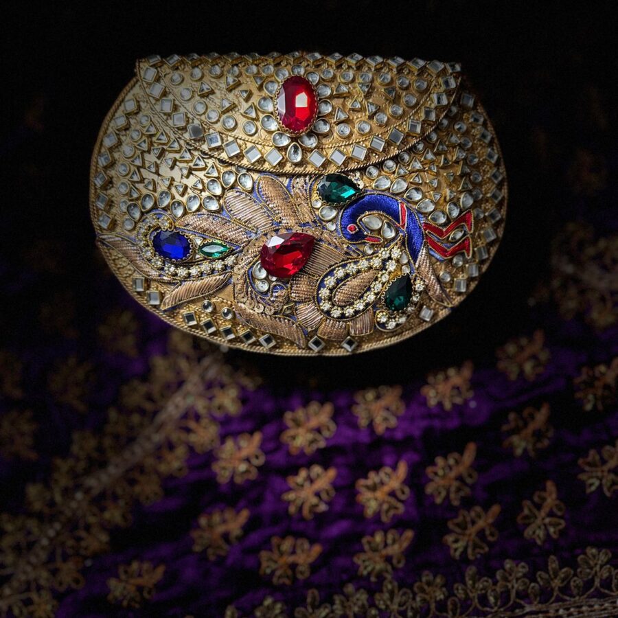 Multy Peacock Clutch