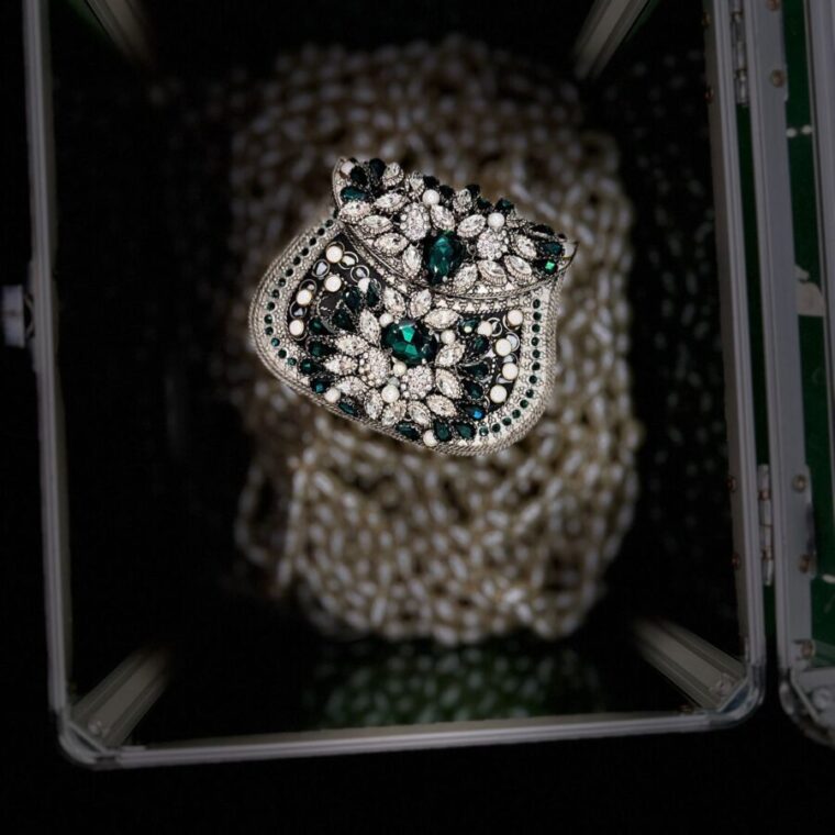 Silver Baby Clutch - Image 1