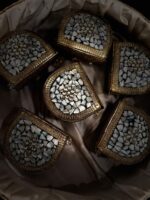 Kundan gold mini Clutch - Image 10