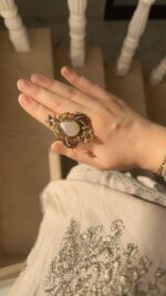 Mother of pearls rings - Image 4