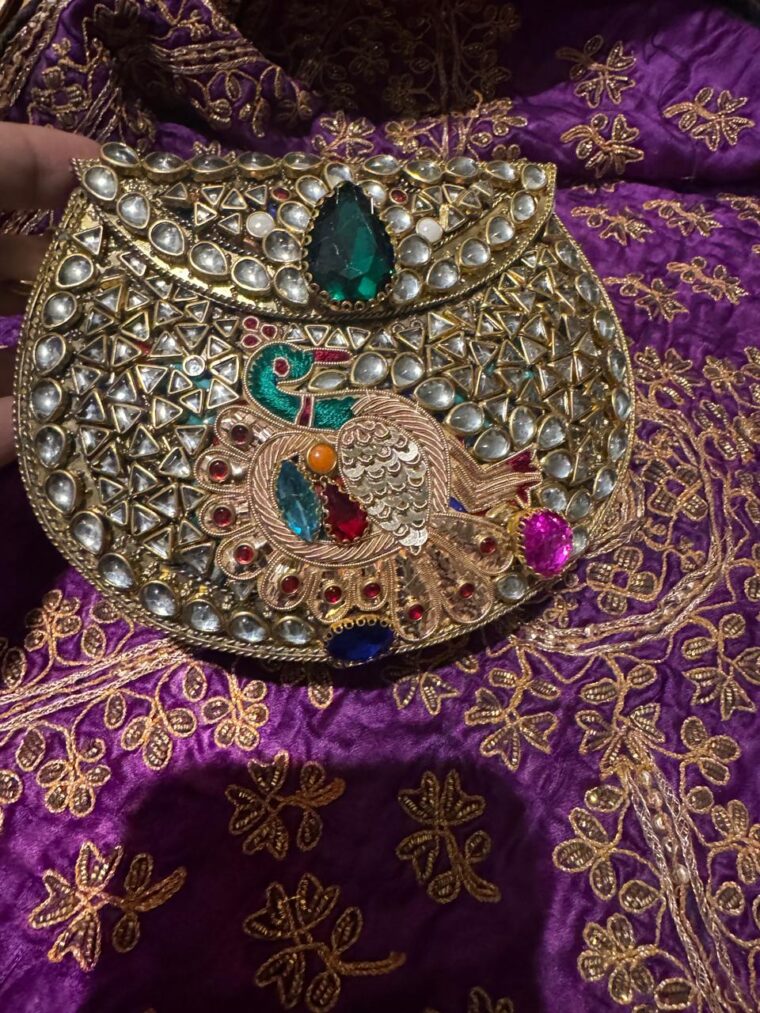 Peacock Multy Mini Clutch - Image 2