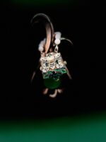 Super Mini Gold & Emerald Clutch