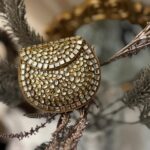 Kundan gold mini Clutch