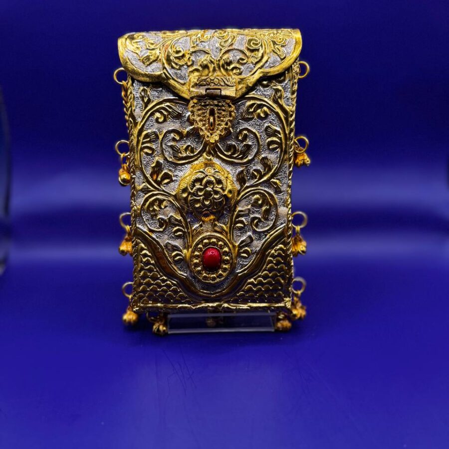 Rang Mahal – Gold Bridal Clutch