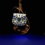 Koh-e-Neel – Silver Antique Gem Clutch
