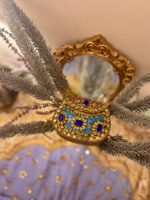Zarmeena gold Kundan Clutches - Image 3