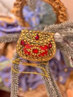Zarmeena gold Kundan Clutches - Image 8