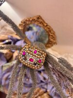 Zarmeena gold Kundan Clutches - Image 5