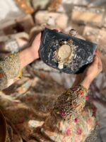 Anaya gold pearl Clutches - Image 4