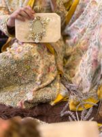Anaya gold pearl Clutches - Image 2