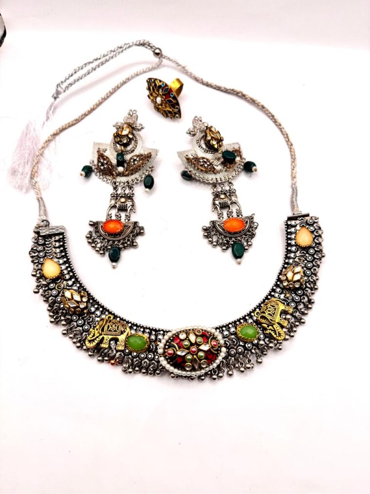 Rang Bahar Necklace Set - Image 1