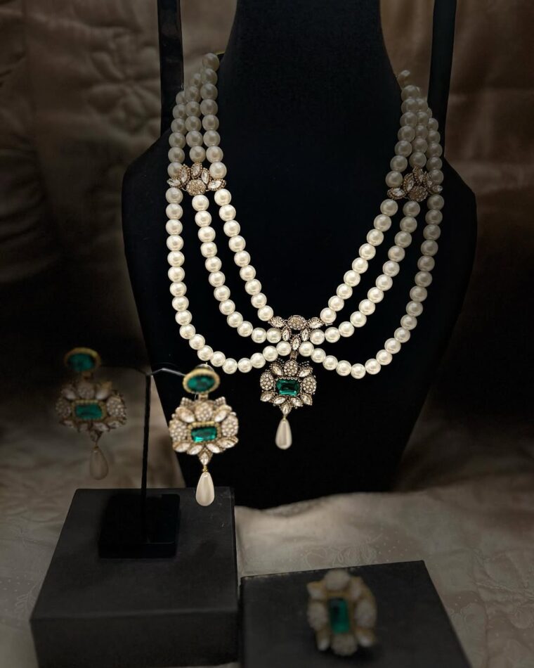 Bridal "signature lux emarald set " - Image 3
