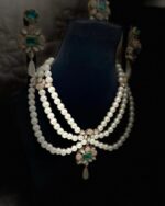 Bridal "signature lux emarald set "