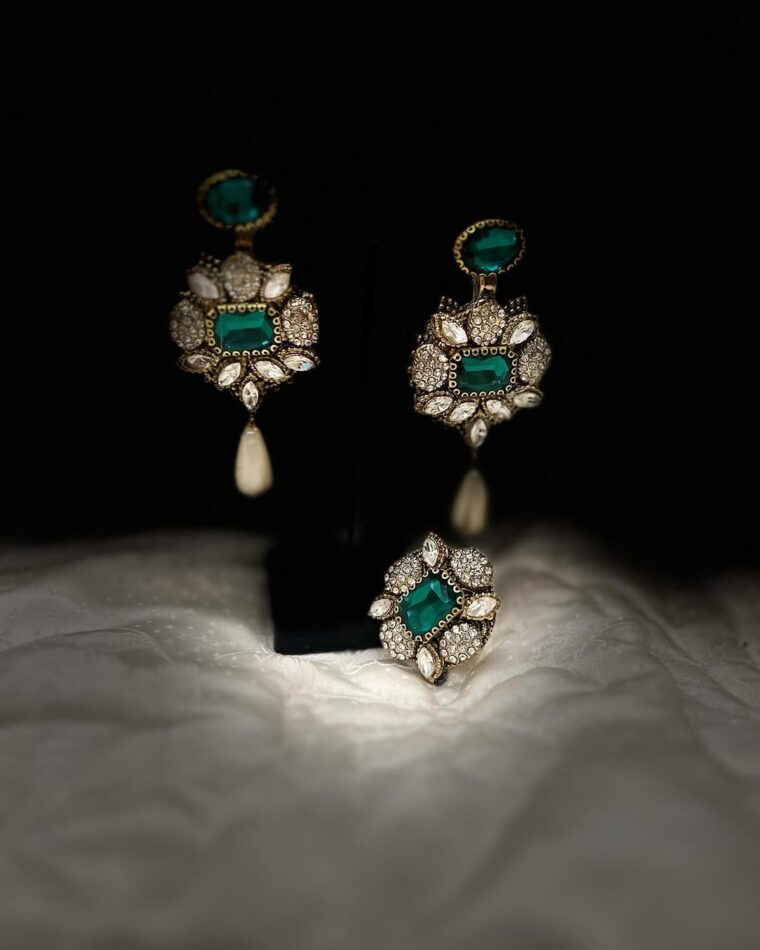 Bridal "signature lux emarald set " - Image 6
