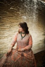 Emerald and silver choker