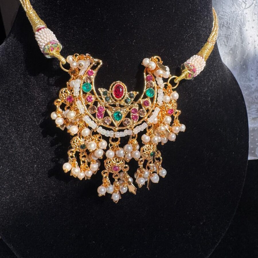Gold Chand choker