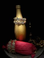 No-Ratan Kundan Ghunghroo Bangles - Image 5