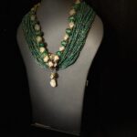 EMERALD REGALIA necklace set