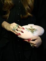 The Shaheen acrylic clutch