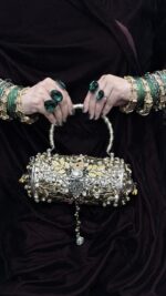 Riva Sunehri Bridal Clutch - Image 2