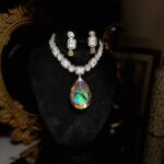Pear cut pandant set - Image 8