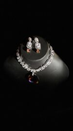 Pear cut pandant set - Image 6