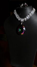 Pear cut pandant set - Image 2